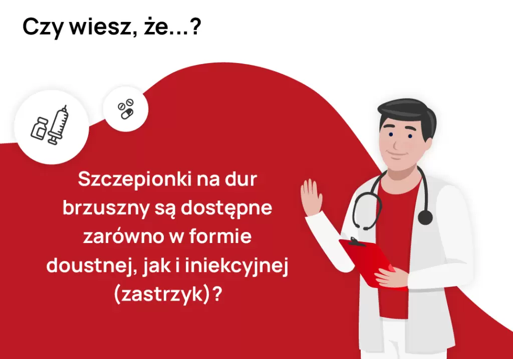 Szczepionki na dur brzuszny dostępne w TropicalMed