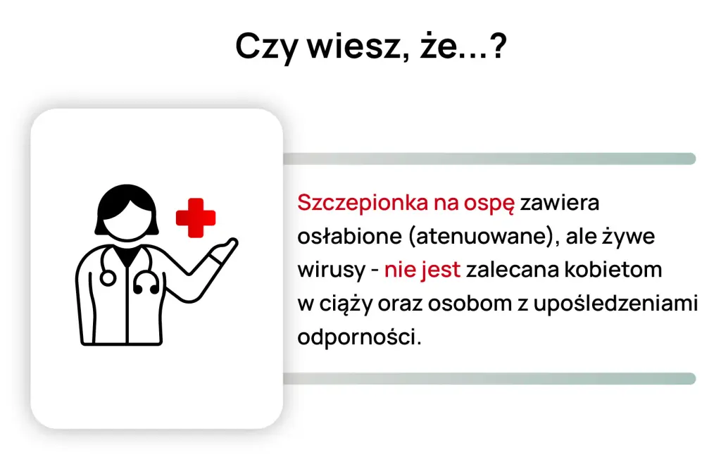 Żywa szczepionka na ospę wietrzną